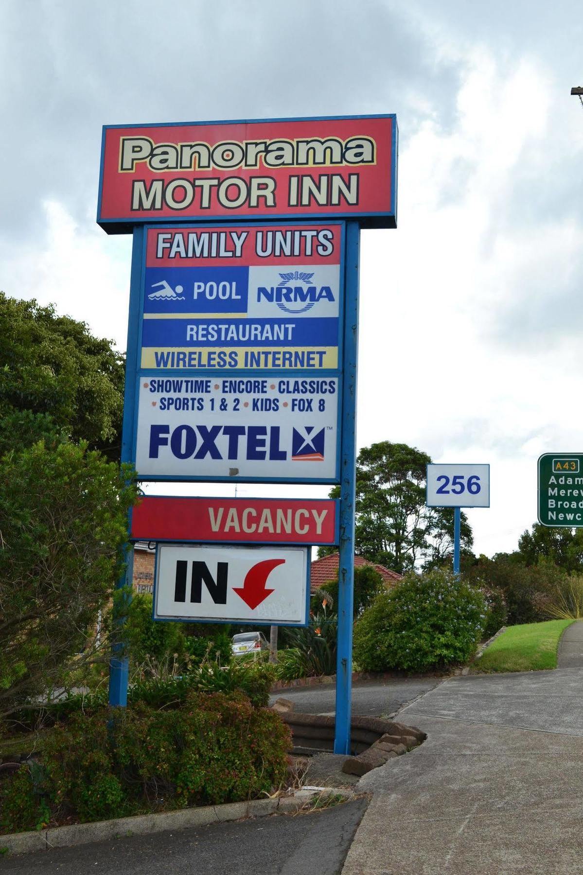 Panorama Motor Inn Newcastle Esterno foto